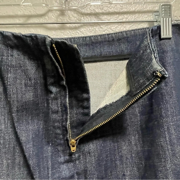 J.Crew Dark Denim miniskirt SMALL - Picture 3 of 4